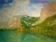 Lago di Toblino - Adrian Vrancian - Acryl auf Leinwand - Berge-Himmel-See-Wald-Wolken - Realismus Lago di Toblino - Adrian Vrancian - Acryl auf Leinwand - Berge-Himmel-See-Wald-Wolken - Realismus