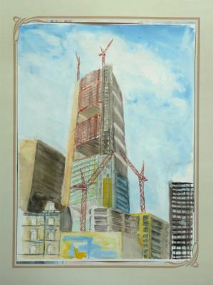 Bau der Commerzbank - Frank Finny - Array auf Array - Array - Array Bau der Commerzbank - Frank Finny - Array auf Array - Array - Array