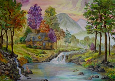 Malerei - Varvara Levsa - Array auf Array - Array - Array Malerei - Varvara Levsa - Array auf Array - Array - Array