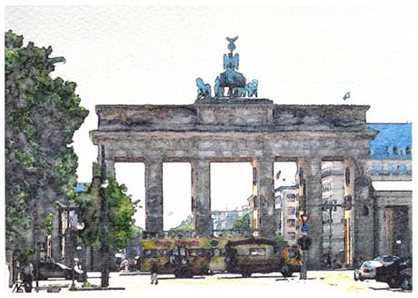 Brandenburger Tor (Westseite) - Neithard Schmidt - auf Array - Array - Array Brandenburger Tor (Westseite) - Neithard Schmidt - auf Array - Array - Array
