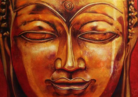 Buddhamaske! - Sabine Mentzel - auf - Array - Buddhamaske! - Sabine Mentzel - auf - Array -