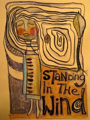 Standing in the Wind - Katharina kathART - Array auf Array - Array - Standing in the Wind - Katharina kathART - Array auf Array - Array -