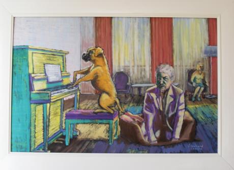 ---Hund spielt Klaviersonate für den Meister - Leonhard Grötsch - Array auf Array - Array - Array ---Hund spielt Klaviersonate für den Meister - Leonhard Grötsch - Array auf Array - Array - Array