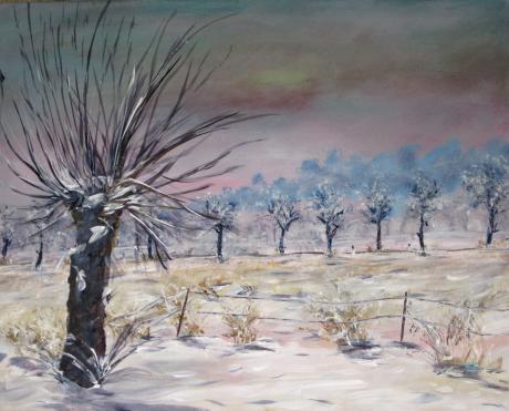 Wintermorgen - peter paint - Array auf Array - Array - Array Wintermorgen - peter paint - Array auf Array - Array - Array