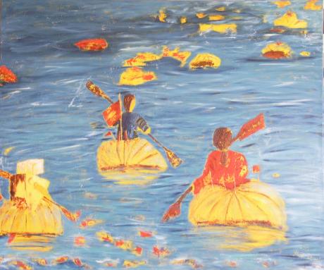 Kürbisregatta - Marie-Therese Schmahl - Array auf Array - Array - Kürbisregatta - Marie-Therese Schmahl - Array auf Array - Array -