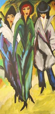 Großstadtfrauen nach Kirchner - Jutta Schröder - Array auf Array - Array - Array Großstadtfrauen nach Kirchner - Jutta Schröder - Array auf Array - Array - Array