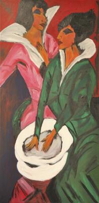 Großstadtfrauen nach Kirchner - Jutta Schröder - Array auf Array - Array - Array Großstadtfrauen nach Kirchner - Jutta Schröder - Array auf Array - Array - Array