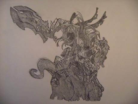 Apokalyptischer Reiter,Krieg. Darksiders - Toast Kunst - auf Array - Array - Array Apokalyptischer Reiter,Krieg. Darksiders - Toast Kunst - auf Array - Array - Array