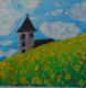 kirche - melanie schuster - Acryl-Ãl auf Leinwand - Landschaft - kirche - melanie schuster - Acryl-Ãl auf Leinwand - Landschaft -