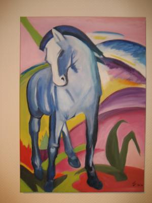 der andere blaue Reiter - Elvira Schnell - Array auf Array - Array - Array der andere blaue Reiter - Elvira Schnell - Array auf Array - Array - Array