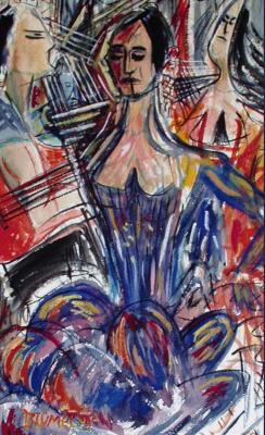 Flamencotänzerinnen - Wolfgang Blümel - Array auf Array - - Array Flamencotänzerinnen - Wolfgang Blümel - Array auf Array - - Array