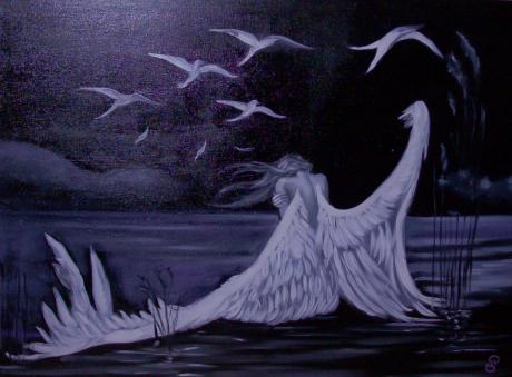 trauriger Engel - Barbara Stehr - Array auf  - Array - 