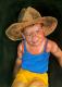 Kleiner Junge mit Strohhut - Ursula Thuleweit Laranjeiro - Kreide-Pastell auf Karton - Kinder-Stimmungen - Fotorealismus-Realismus Kleiner Junge mit Strohhut - Ursula Thuleweit Laranjeiro - Kreide-Pastell auf Karton - Kinder-Stimmungen - Fotorealismus-Realismus