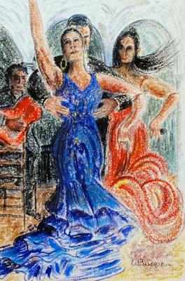 Studie Flamenco - Wolfgang Blümel - Array auf Array - Array - Studie Flamenco - Wolfgang Blümel - Array auf Array - Array -