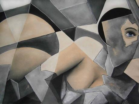 Durchblick, blaues Auge - Silke Gerfen - Array auf Array - Array - Array Durchblick, blaues Auge - Silke Gerfen - Array auf Array - Array - Array