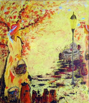 Frau am Brunnen - Marie-Therese Schmahl - Array auf Array - Array - Frau am Brunnen - Marie-Therese Schmahl - Array auf Array - Array -