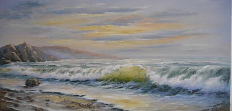 Am Abend am Meer - Ludmila Gittel - Array auf - Array - Am Abend am Meer - Ludmila Gittel - Array auf - Array -