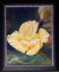 Gelbe Rose - Monika Messerschmidt - Acryl auf Holz - Rosen - Klassisch Gelbe Rose - Monika Messerschmidt - Acryl auf Holz - Rosen - Klassisch