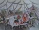 Zirkus - Marie-Louise van de Wiel - Aquarell auf Leinwand - Menschen - Naturalismus Zirkus - Marie-Louise van de Wiel - Aquarell auf Leinwand - Menschen - Naturalismus