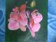 Rosa Orchideenblüten - Sandra Sobota - Acryl auf Leinwand - Blumen-Stillleben - Rosa Orchideenblüten - Sandra Sobota - Acryl auf Leinwand - Blumen-Stillleben -