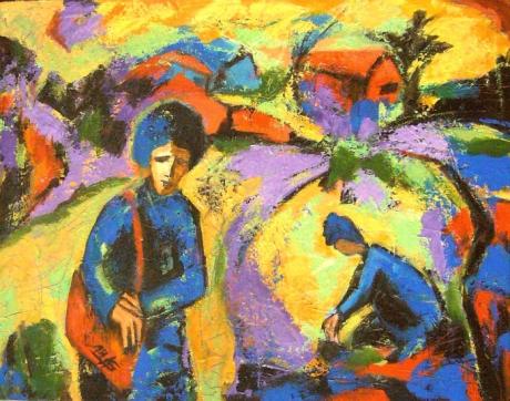 ---Weg vom Dorf - Karl-Heinz Schicht - Array auf Array - - Array ---Weg vom Dorf - Karl-Heinz Schicht - Array auf Array - - Array