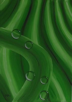 Green Water Drops - Christiane Gathmann - Array auf Array - Array - Array Green Water Drops - Christiane Gathmann - Array auf Array - Array - Array