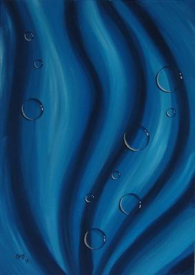 Blue Water Drops - Christiane Gathmann - Array auf Array - Array - Array Blue Water Drops - Christiane Gathmann - Array auf Array - Array - Array