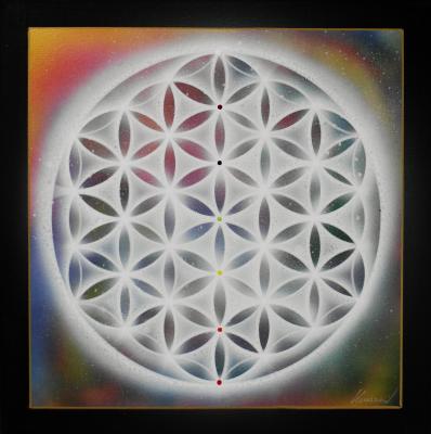 Blume des Lebens 22 - Donna Kusserow - Array auf Array - - Blume des Lebens 22 - Donna Kusserow - Array auf Array - -