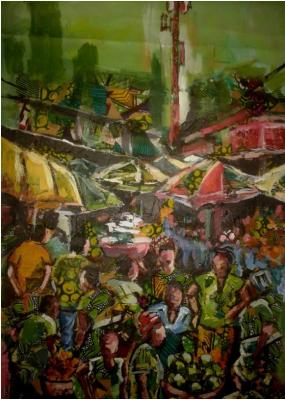 Neues Kunstwerk - Dingui Herve gerard Boni - auf - - Neues Kunstwerk - Dingui Herve gerard Boni - auf - -