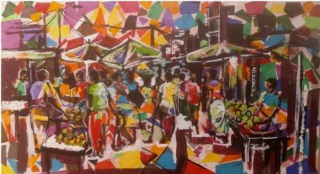 Neues Kunstwerk - Dingui Herve gerard Boni - auf - - Neues Kunstwerk - Dingui Herve gerard Boni - auf - -