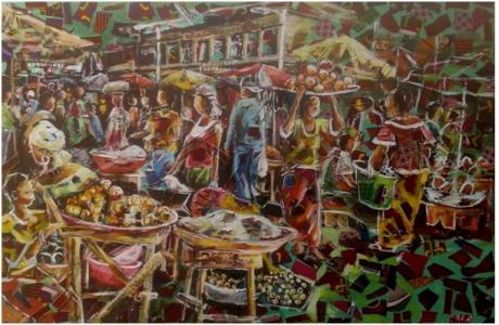 Neues Kunstwerk - Dingui Herve gerard Boni - auf - - Neues Kunstwerk - Dingui Herve gerard Boni - auf - -