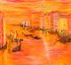 venice III - wolfgang mayer - Ãl auf  - KÃ¼ste-Wasser-Wolken - Impressionismus