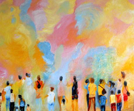 Farbenschlacht - Marie-Therese Schmahl - Array auf Array - Array - Farbenschlacht - Marie-Therese Schmahl - Array auf Array - Array -