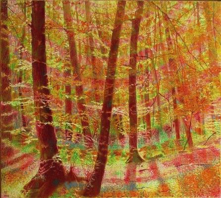 Herbstwald - Fred Hahn - Array auf Array - Array - Array Herbstwald - Fred Hahn - Array auf Array - Array - Array