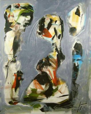 Drei Figuren - Karl-Heinz Schicht - Array auf Array - Array - Array Drei Figuren - Karl-Heinz Schicht - Array auf Array - Array - Array