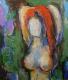 ---Rothaarige - Karl-Heinz Schicht - Acryl auf Leinwand - Erotik - Expressionismus ---Rothaarige - Karl-Heinz Schicht - Acryl auf Leinwand - Erotik - Expressionismus