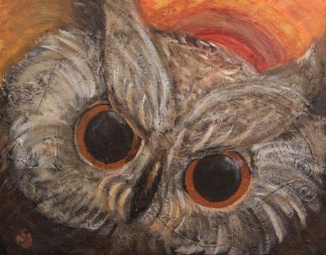 Eule, Licht im Dunkeln - Sonja Wasser - Array auf - Array - Array Eule, Licht im Dunkeln - Sonja Wasser - Array auf - Array - Array