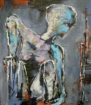 Sitzender Akt - Karl-Heinz Schicht - Array auf Array - Array - Array Sitzender Akt - Karl-Heinz Schicht - Array auf Array - Array - Array