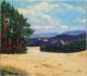 Eggingen über dem Wutachtal - Josef Heinzler - Thomas Knab - Ãl auf Leinwand - Reisen-Bäume-Wald-Wiese-Sommer - Impressionismus Eggingen über dem Wutachtal - Josef Heinzler - Thomas Knab - Ãl auf Leinwand - Reisen-Bäume-Wald-Wiese-Sommer - Impressionismus