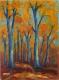 Herbstliche Buchen im Wutachtal - Josef Heinzler - Thomas Knab - Ãl auf Leinwand - Reisen-Bäume-Wald-Herbst - Impressionismus Herbstliche Buchen im Wutachtal - Josef Heinzler - Thomas Knab - Ãl auf Leinwand - Reisen-Bäume-Wald-Herbst - Impressionismus