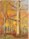 Herbstwald - Josef Heinzler - Thomas Knab - Ãl auf Leinwand - Bäume-Wald-Herbst - Impressionismus Herbstwald - Josef Heinzler - Thomas Knab - Ãl auf Leinwand - Bäume-Wald-Herbst - Impressionismus