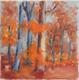 Leuchtend rötlicher Herbstwald - Josef Heinzler - Thomas Knab - Ãl auf Leinwand - Reisen-Bäume-Wald-Herbst - Impressionismus Leuchtend rötlicher Herbstwald - Josef Heinzler - Thomas Knab - Ãl auf Leinwand - Reisen-Bäume-Wald-Herbst - Impressionismus