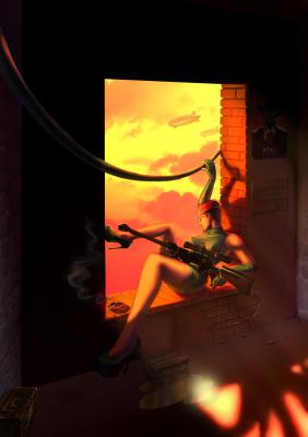 Female_Soldier - André Behrendt - Array auf - Array - Female_Soldier - André Behrendt - Array auf - Array -