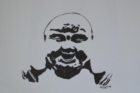 ---Glücksbuddha - Art dELLaS - auf - Array - ---Glücksbuddha - Art dELLaS - auf - Array -