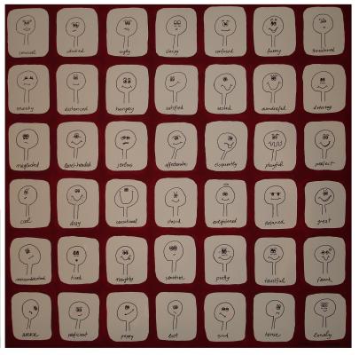 The pictograms of emotions A - Ursina Müller - auf - Array - The pictograms of emotions A - Ursina Müller - auf - Array -