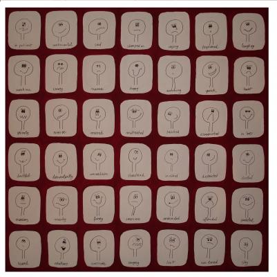 The pictograms of emotions B - Ursina Müller - auf - Array - The pictograms of emotions B - Ursina Müller - auf - Array -