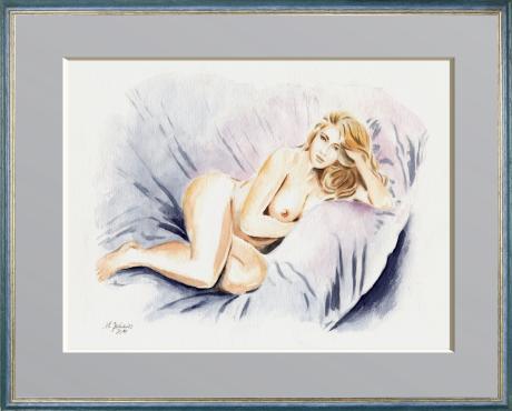 Erotisches Aquarell - Marita Zacharias - auf - Array - Erotisches Aquarell - Marita Zacharias - auf - Array -